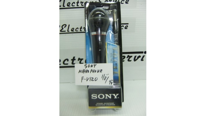 Sony F-V120 microphone dynamic .